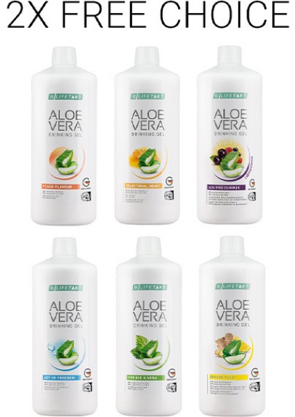 Aloe Vera Jel Içecekler 2'li Set