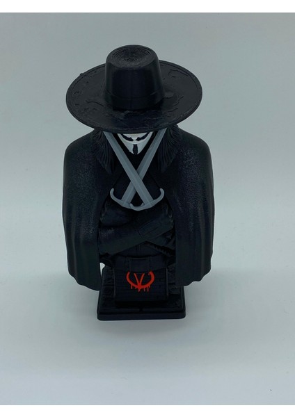 Kulaklık Standı - Büst, Dekorasyon - V For Vendetta