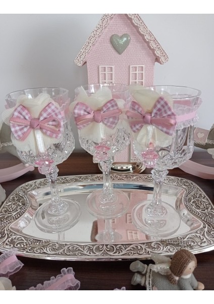 Lohusa Şerbet Kadehi Bardağı Dekoru Süsü, 6 Adet fırsatları