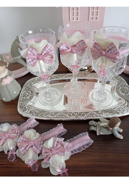 Lohusa Şerbet Kadehi Bardağı Dekoru Süsü, 6 Adet indirimleri