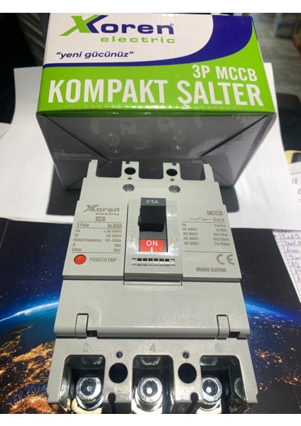 3*63 Amper Kompak Şalter