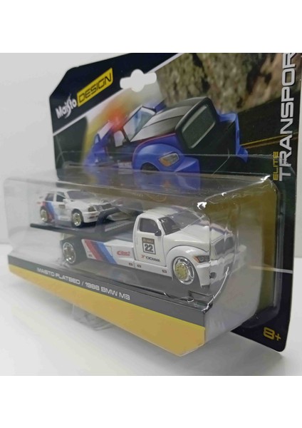 Dianomi Maisto 1:64 Ölçek Maisto Truck/ 1988 Bmw M3 Yasıyıcı Yokahama modelleri