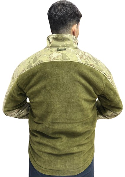 Bikatex Taktik Dik Yaka Erkek Polar Mont Softshell Polar fırsatları