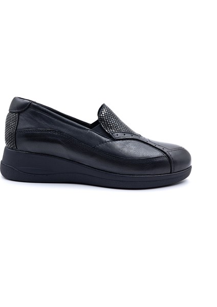 K5154 Bağcıksız Günlük Anatomik Siyah Kadın Ayakkabı fiyatları