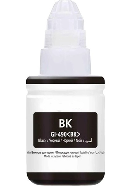 Canon GI-490BK G1411 G2411 G3411 G3411 SIYAH Muadil Mürekkep 135 ml