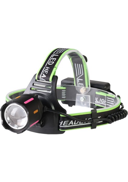 JY-903 Headlight Şarjlı LED Kafa Lambası, Profesyonel Kafa Feneri Şarjlı, Baş Lambası 20 Watt