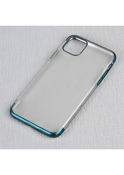Apple iPhone 11 Pro Kılıf Mat Dört Köşeli Lazer Silikon Kılıf