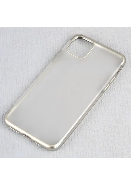 Apple iPhone 11 Pro Kılıf Mat Dört Köşeli Lazer Silikon Kılıf