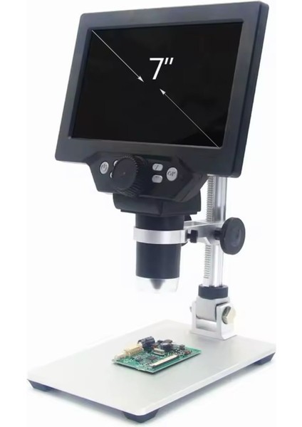 G1200D 1200X Dijital 12MP 7 LCD Ekranlı Hd Mikroskop