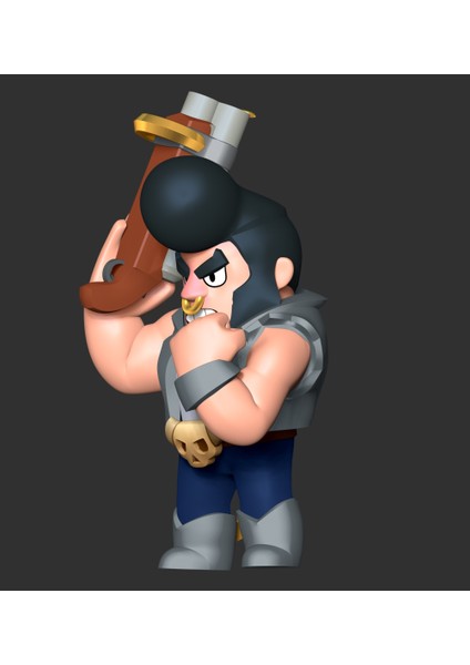 Brawl Stars Bull Karakter Figürü 20CM