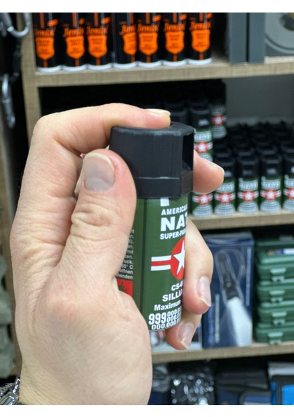 Nato tekli Biber gazı Sprey 40ML( Koruyucu Sprey)