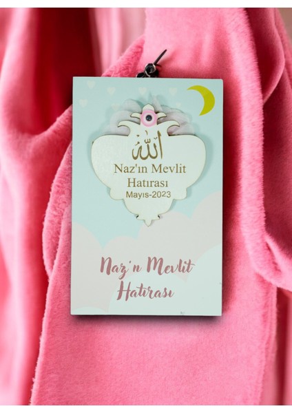 20 Adet Ahşap Nar Magnet Söz, Nişan,kına,nikah,bebekdoğummevlit Allah Lafzı Detaylı- Sunum Kart ile