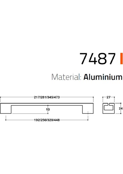 7487 Modern Kulp Gold Renk 448 mm fiyatları