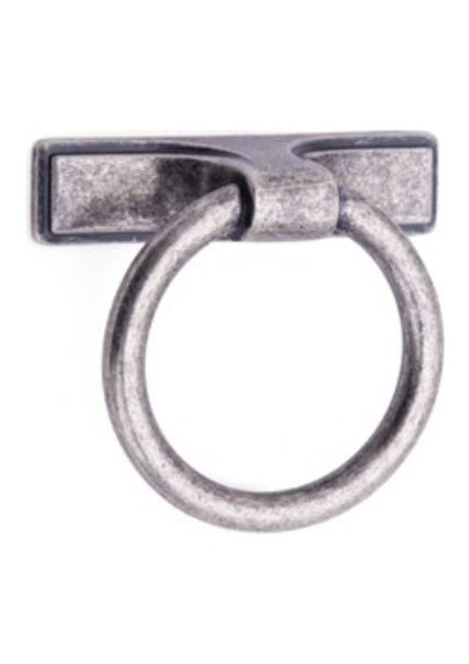 3104 Sallantılı Kulp Eskitme Gümüş Renk 50 mm