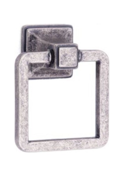 3153 Sallantılı Kulp Eskitme Gümüş Renk 50 mm