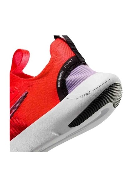 Free Run Flyknit Next Nature Road Running Kadın Spor Ayakkabı Açık Kırmızı