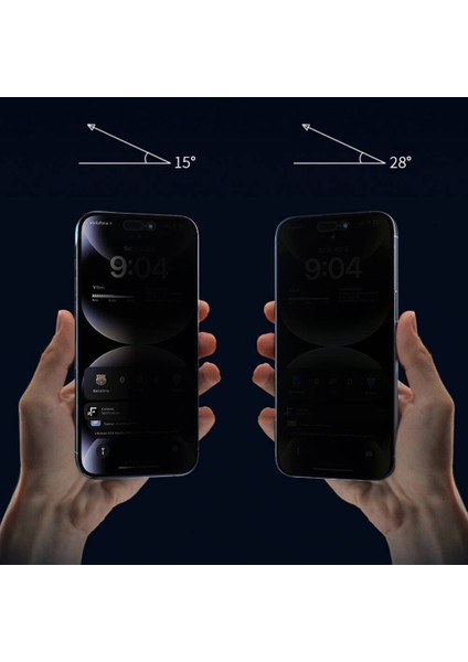 iPhone 16 Pro Max Uyumlu Privacy Hardness Gizleyen Hayalet Temperli Cam Ekran Koruyucu 2 Adet fiyatları
