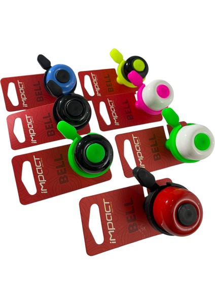 Bell Mini Bisiklet Zili - Fosfor Sarı