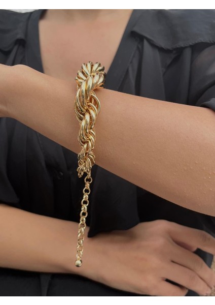 Kadın Gold Burma Bileklik Ayarlanabilir Vıp Seri Bileklik fiyatları