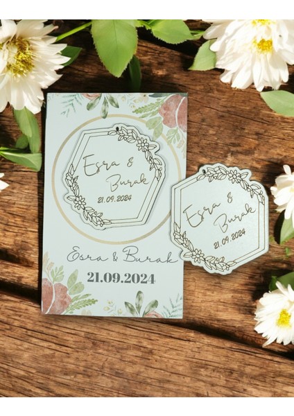 20 Adet Ahşap Oval Magnet Söz, Nişan, Kına, Nikah, Bebek Doğum Mevlit (OVALMAGNET07) fiyatları