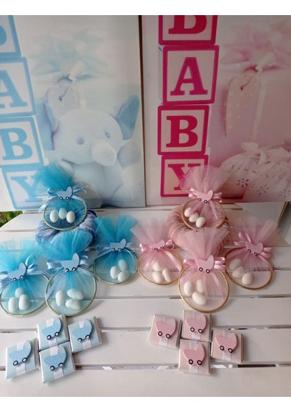 Halka Bebek Hediyelik ,25 Adet indirimleri