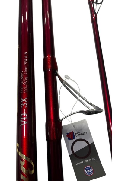 Bisurf VD3X 4.28M 100-260GR 3p Surf Olta Kamışı modelleri