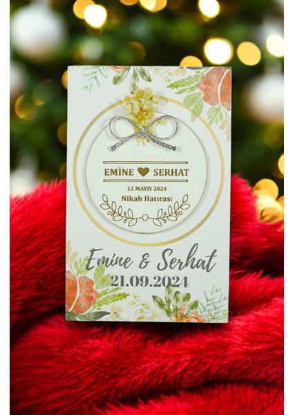 20 Adet Ahşap Oval Magnet Söz, Nişan, Kına, Nikah, Bebek Doğum Mevlit (OVALMAGNET08)-SUNUM Kart ile fiyatları