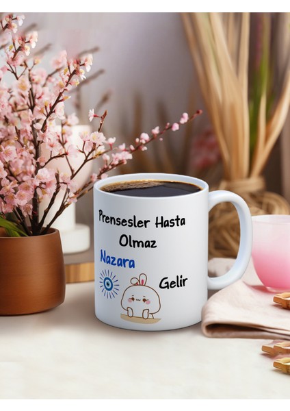 Baskılı Kupa Bardak Seramik Mug - Nazara Gelir