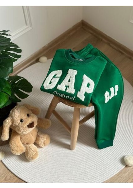 Gap Kids Gap Kids Yeni Sezon Gap Punch Islemeli 3 Ip Pamuk Kumas Gap Alt-Üst Takim / Erkek-Kiz Çocuk