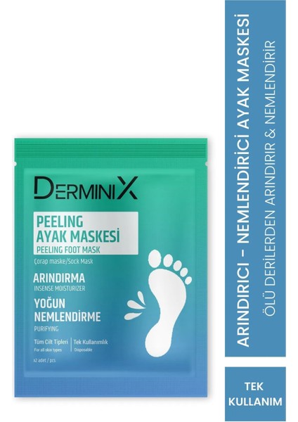 Derminix Peeling Ayak Maskesi