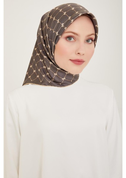 %100 Twill Ipek Eşarp 4006D 07
