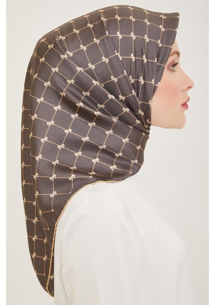 %100 Twill Ipek Eşarp 4006D 07