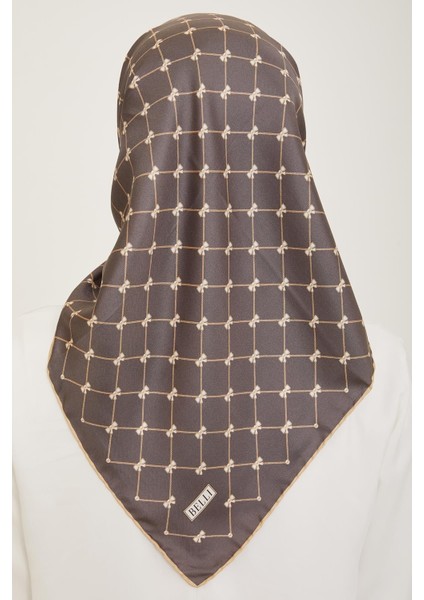 %100 Twill Ipek Eşarp 4006D 07