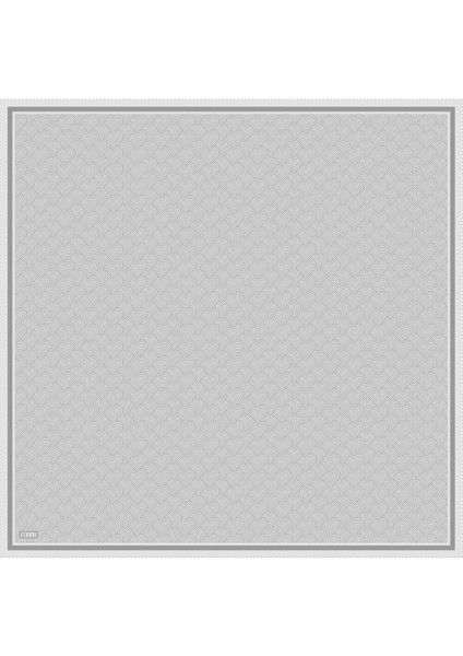 %100 Twill İpek Eşarp 4055D 02