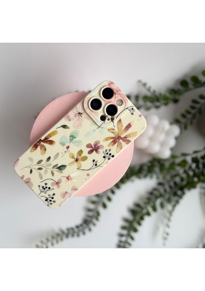 Çiçek Duvar Desenli Sert Silikon Apple iPhone Telefon Kılıfı Apple iPhone 14 fiyatları