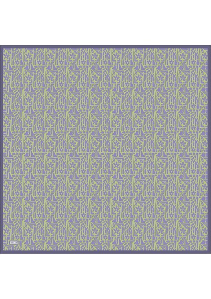 %100 Twill İpek Eşarp 4024D 36