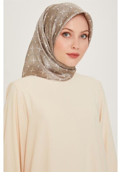 2024-2025 Sonbahar-Kış Sezonu % 100 Twill Ipek Eşarp 9207D 06