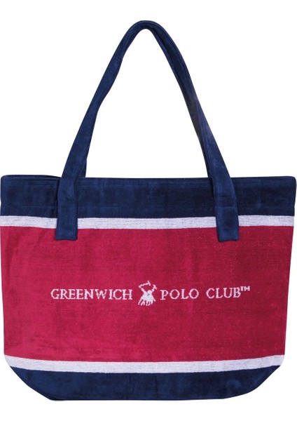 Greenwich Polo Club 55 x 40 Jakarlı Havlu Plaj ve Spor Çantası