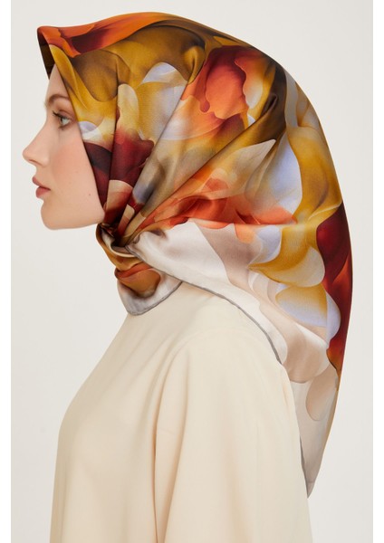 2025 Kış Sezonu %100 Twill İpek Eşarp 9244D 35 modelleri