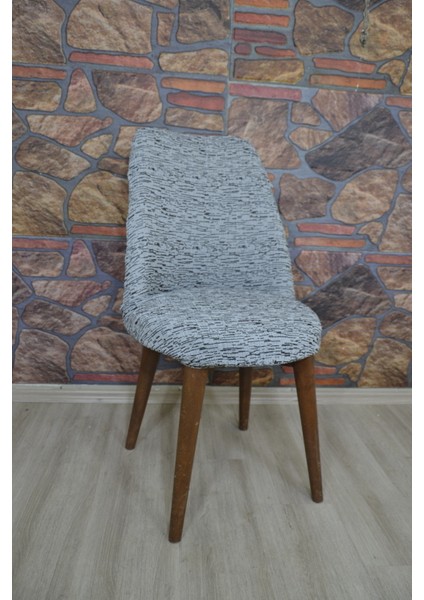 Retro Sandalye Kılıfı Kırçılı Gri fiyatları