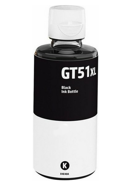 Hp GT51-53XL / Hp Deskjet GT-5811 Uyumlu Siyah Ithal Muadil Mürekkep