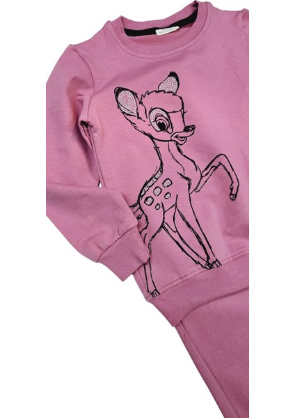 Bambi Kız Çocuk Alt Üst Takım