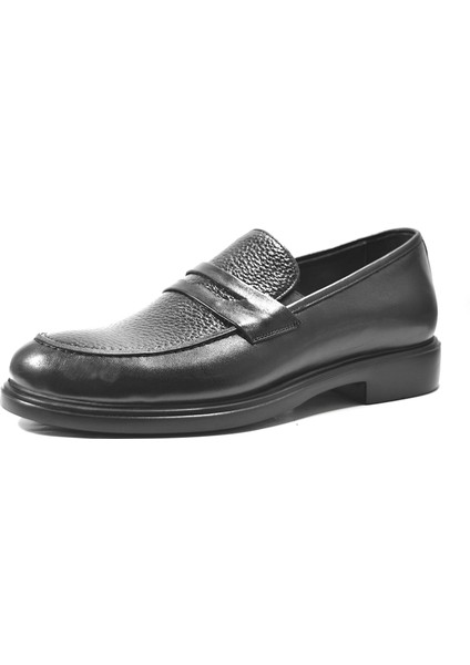 27903 Siyah & Kahverengi Anatomik Loafer Klasik Erkek Ayakkabı modelleri