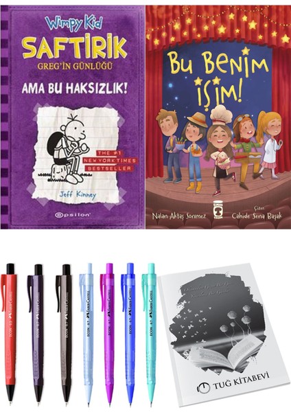 Bu Benim Işim! ve Saftirik 5 Ama Bu Haksızlık! 2'li Set - Kalem