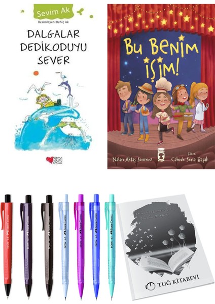 Bu Benim Işim! ve Dalgalar Dedikoduyu Sever 2'li Set - Kalem