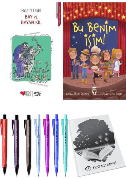 Bu Benim Işim! ve Bay ve Bayan Kıl 2'li Set - Kalem