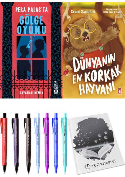 Dünyanın En Korkak Hayvanı ve Pera Palas'ta Gölge Oyunu 2'li Set - Kalem