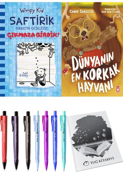 Dünyanın En Korkak Hayvanı ve Saftirik 15 Çıkmaza Girdik! 2'li Set - Kalem