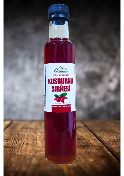 Kuşburnu Sirkesi Ev Yapımı 250 ml