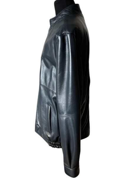 Merlın-Erkek Deri Lacivert Ceket fiyatları